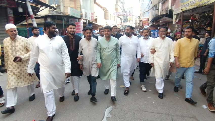 গাজীপুর-২ আসনে বিএনপি মনোনীত প্রার্থীর সমর্থনে টঙ্গীতে গণসংযোগ