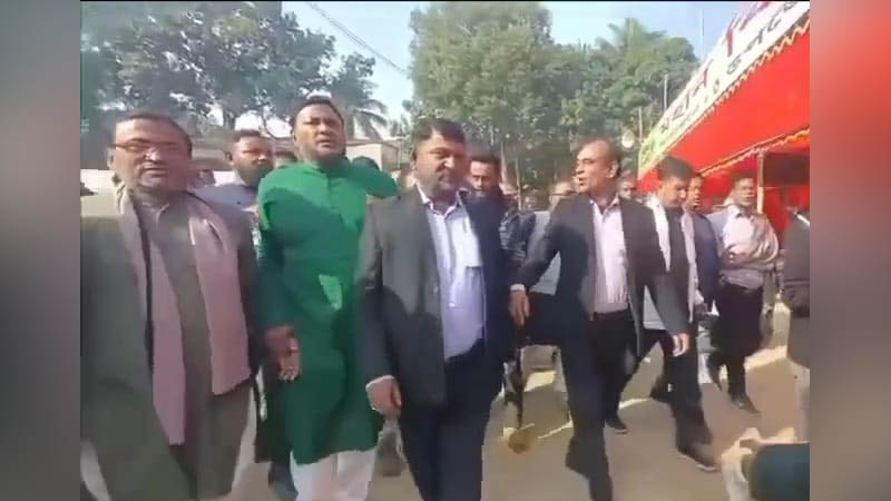 বিজয় দিবসে সরকারি অনুষ্ঠানে বিএনপির স্লোগান