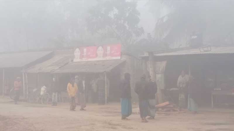 চুয়াডাঙ্গায় মৌসুমের সর্বনিম্ন তাপমাত্রা
