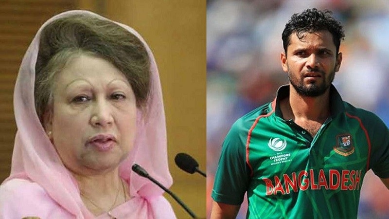বেগম জিয়ার মৃত্যুতে যা বললেন মাশরাফী