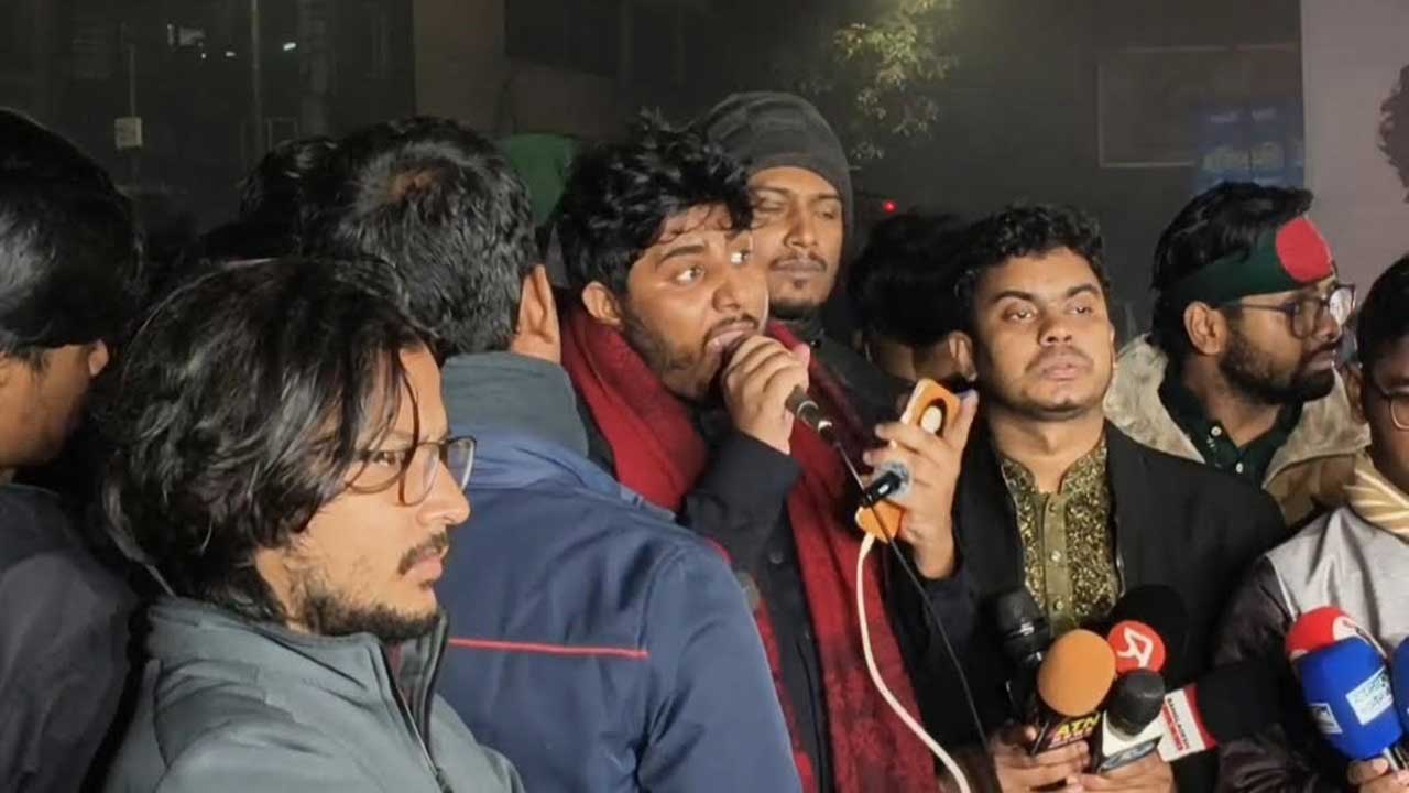 রাতের মধ্যে মাহদীকে মুক্তি না দিলে বাংলাদেশ অচল করে দেওয়া হবে