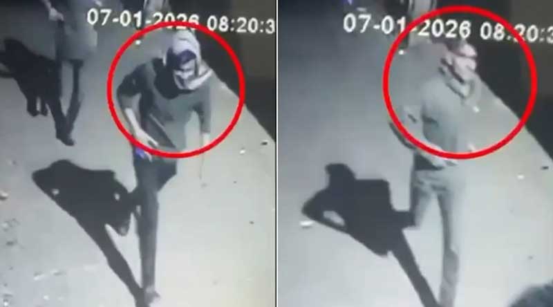 স্বেচ্ছাসেবক দল নেতাকে গুলি করে হত্যার সিসিটিভি ফুটেজে যা দেখা গেল