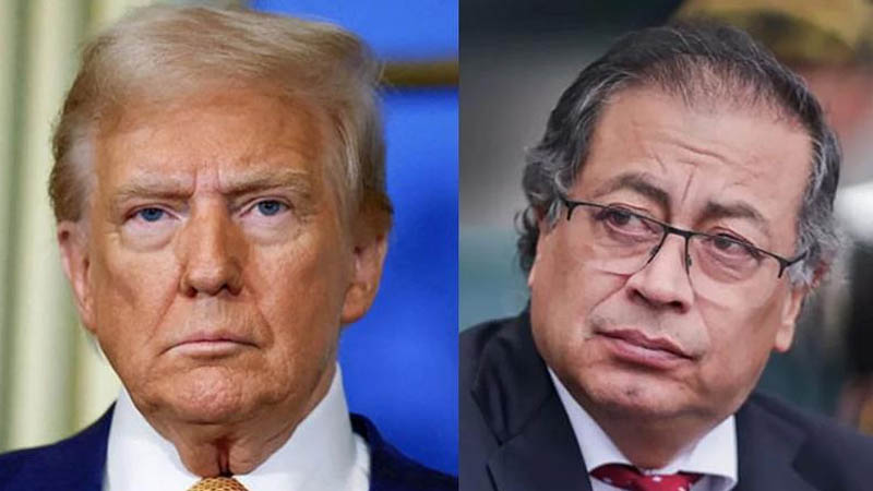 ঘণ্টাব্যাপী ফোনালাপের পর পেত্রোর ব্যাপারে সুর নরম ট্রাম্পের
