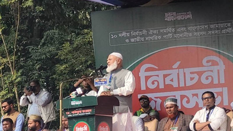 বসন্ত আসলে তারা জনগণের কাছে গিয়ে বলে কুহু কুহু: জামায়াত আমির
