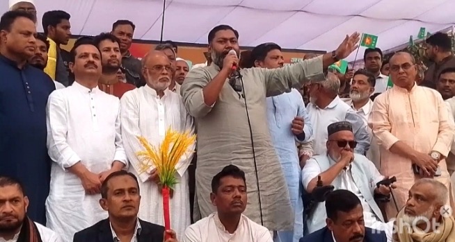 টঙ্গীতে ধানের শীষের পক্ষে আনুষ্ঠানিক প্রচার শুরু