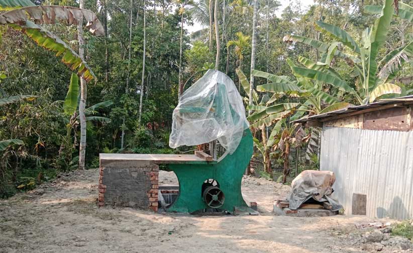 বরগুনায় অবৈধ করাতকলে বনজসম্পদ উজাড়