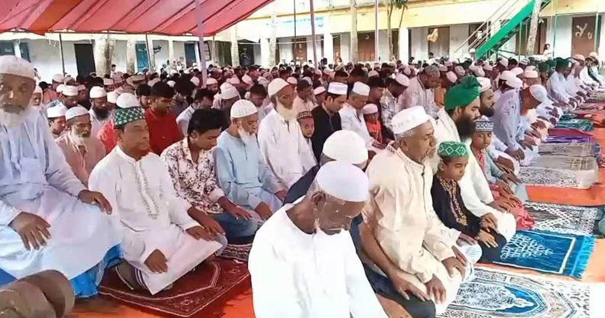 চাঁদপুরে অর্ধশতাধিক গ্রামে ঈদ উদযাপন