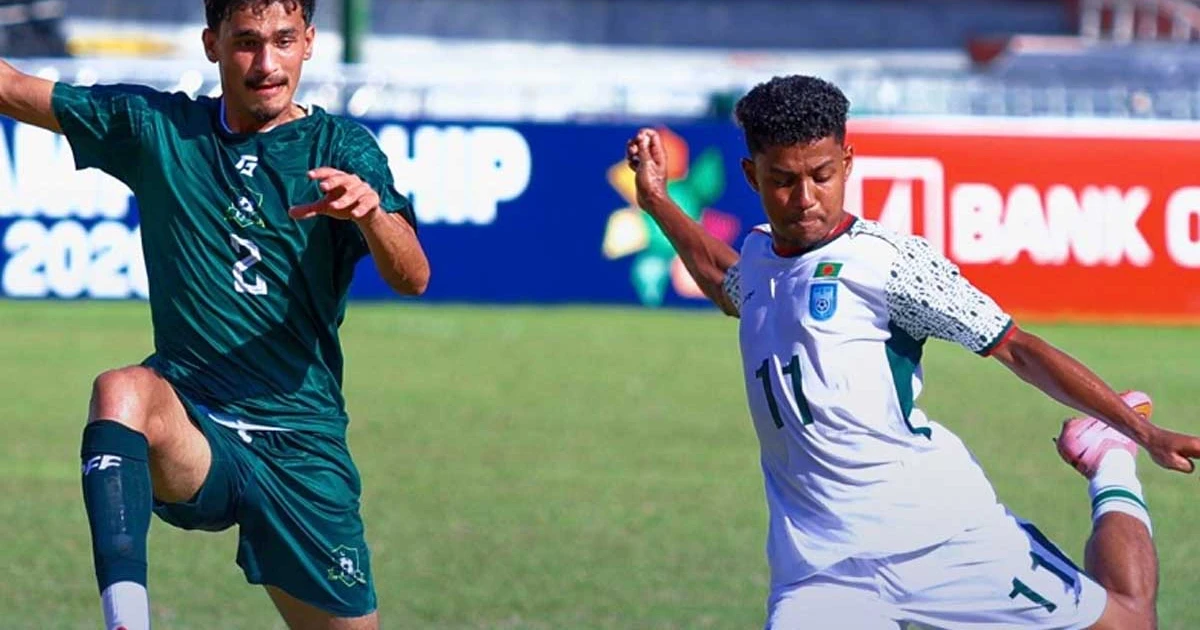রোনান সুলিভানের জোড়া গোলে পাকিস্তানকে হারাল বাংলাদেশ