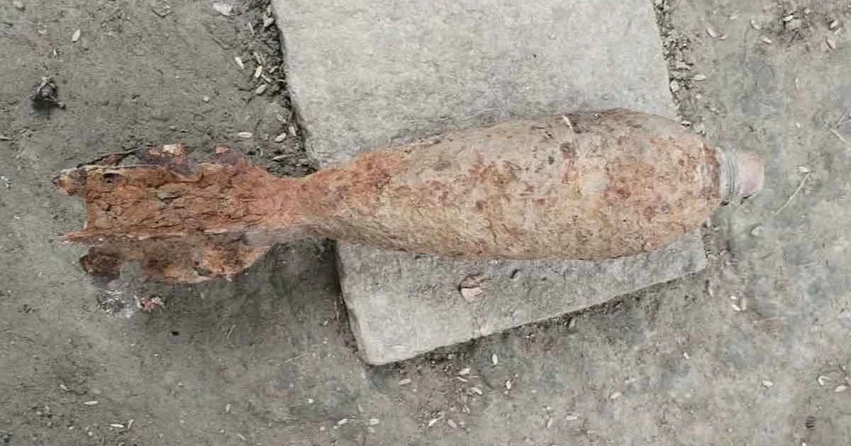 নোয়াখালীতে খননের সময় মর্টার শেল উদ্ধার
