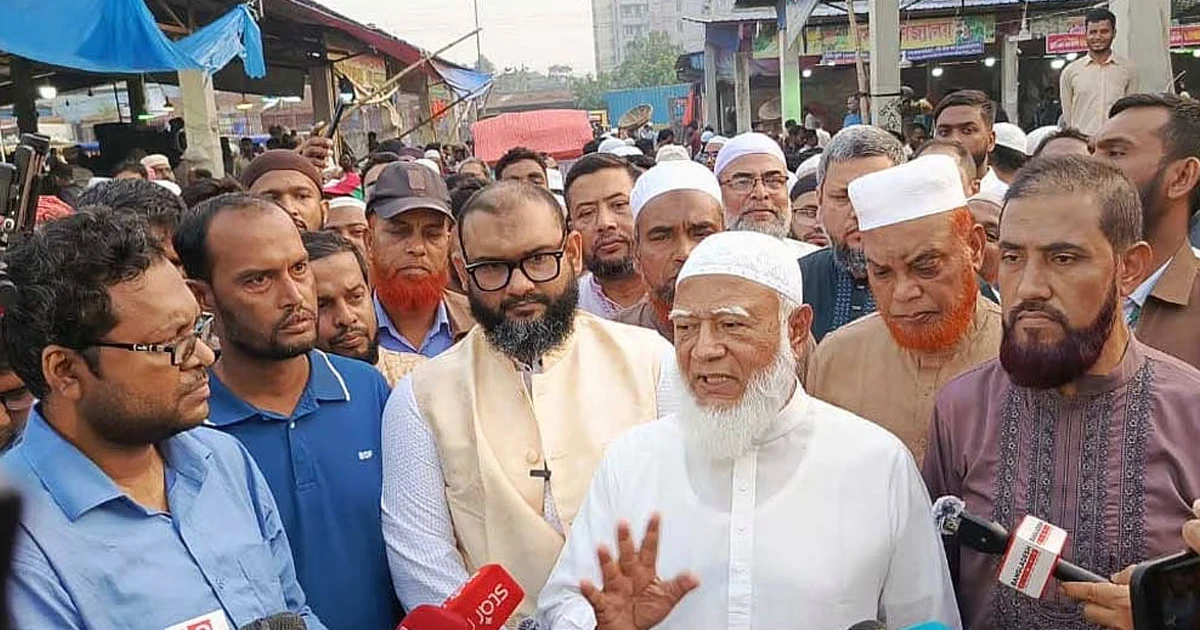 বাজারে মধ্যস্বত্বভোগী সিন্ডিকেট ভাঙতে চাই: জামায়াত আমির