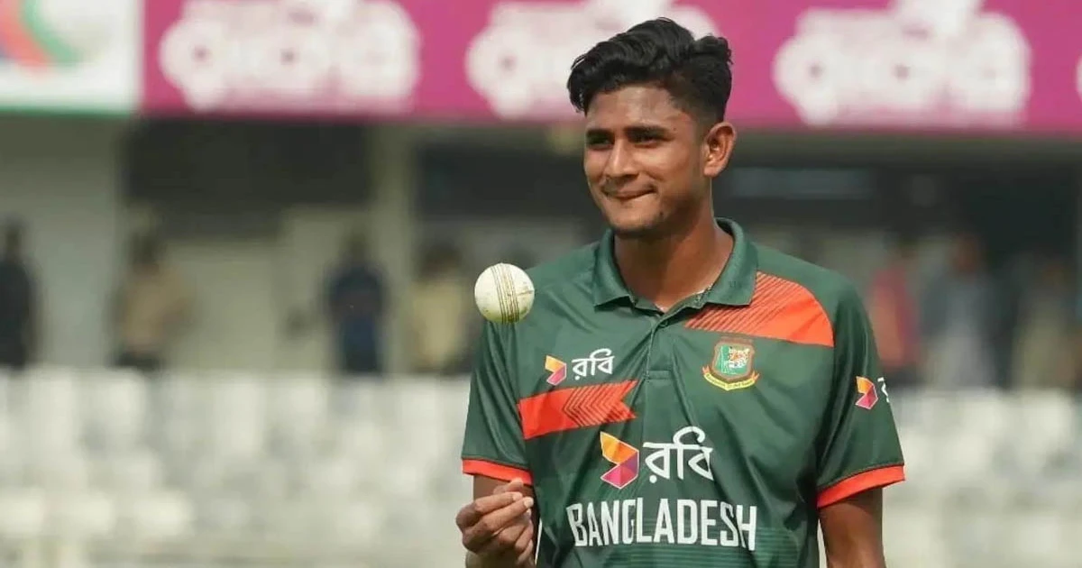 আইসিসির সেরা ক্রিকেটারের পুরস্কার পেলেন নাহিদ রানা
