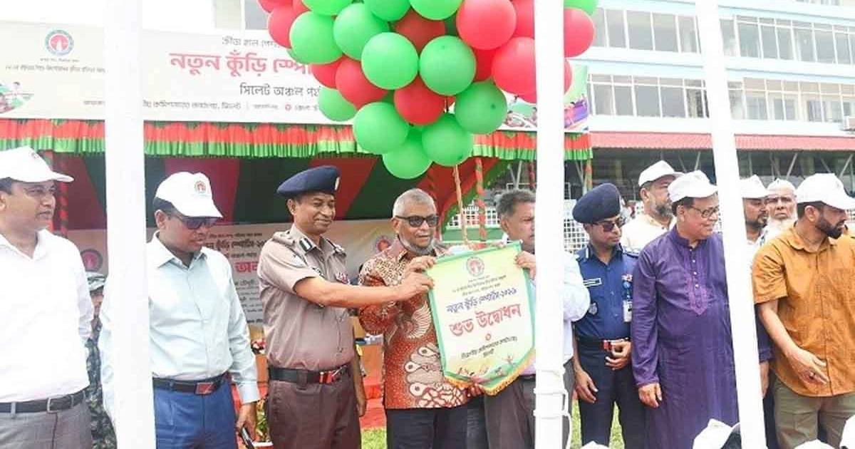 সিলেটে নতুন কুঁড়ি স্পোর্টসের উদ্বোধন করলেন শ্রমমন্ত্রী