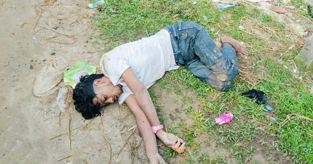 ভালুকার টাওয়ার এলাকা থেকে অজ্ঞাত যুবকের মরদেহ উদ্ধার