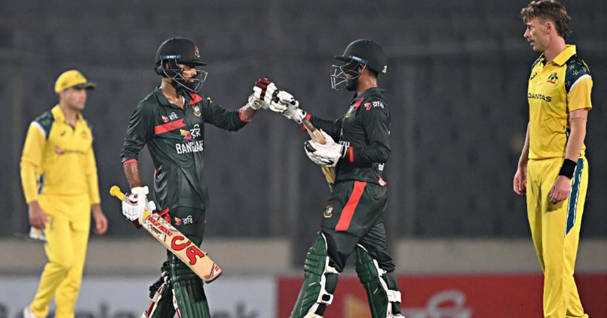 অস্ট্রেলিয়ার বিপক্ষে সিরিজ জয় টাইগারদের