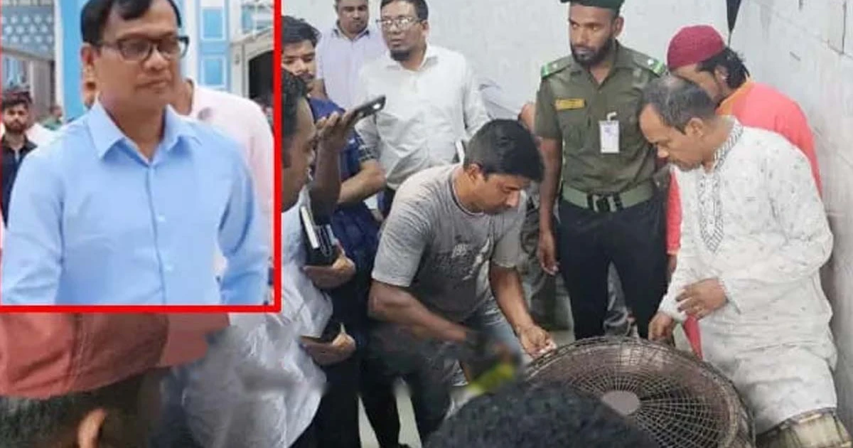 শাহজালাল (রহ) মাজারের দানবাক্স খুললেন ডিসি সারওয়ার