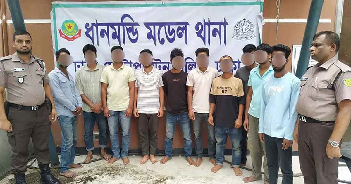 ধানমন্ডিতে ‘আওয়ামী লীগের মিছিলের প্রস্তুতির সময়’ গ্রেপ্তার ১০