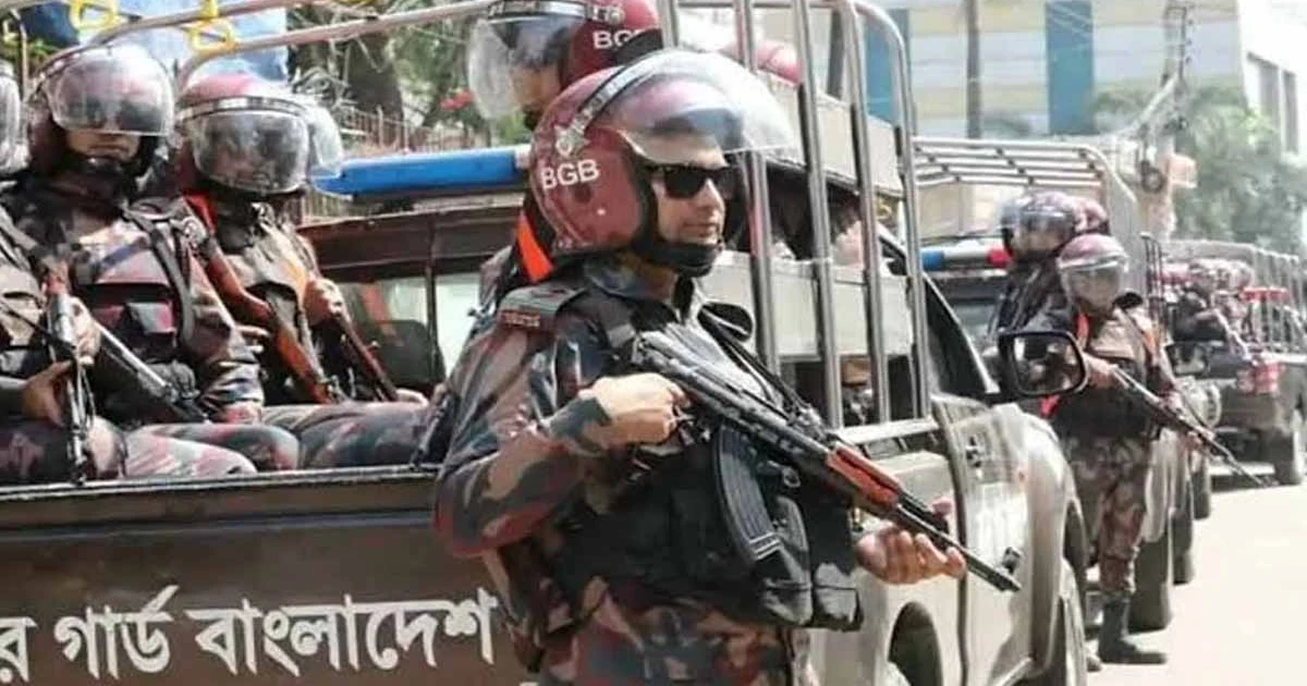 সেনা মোতায়েন পর ৫ জেলায় নামলো বিজিবি