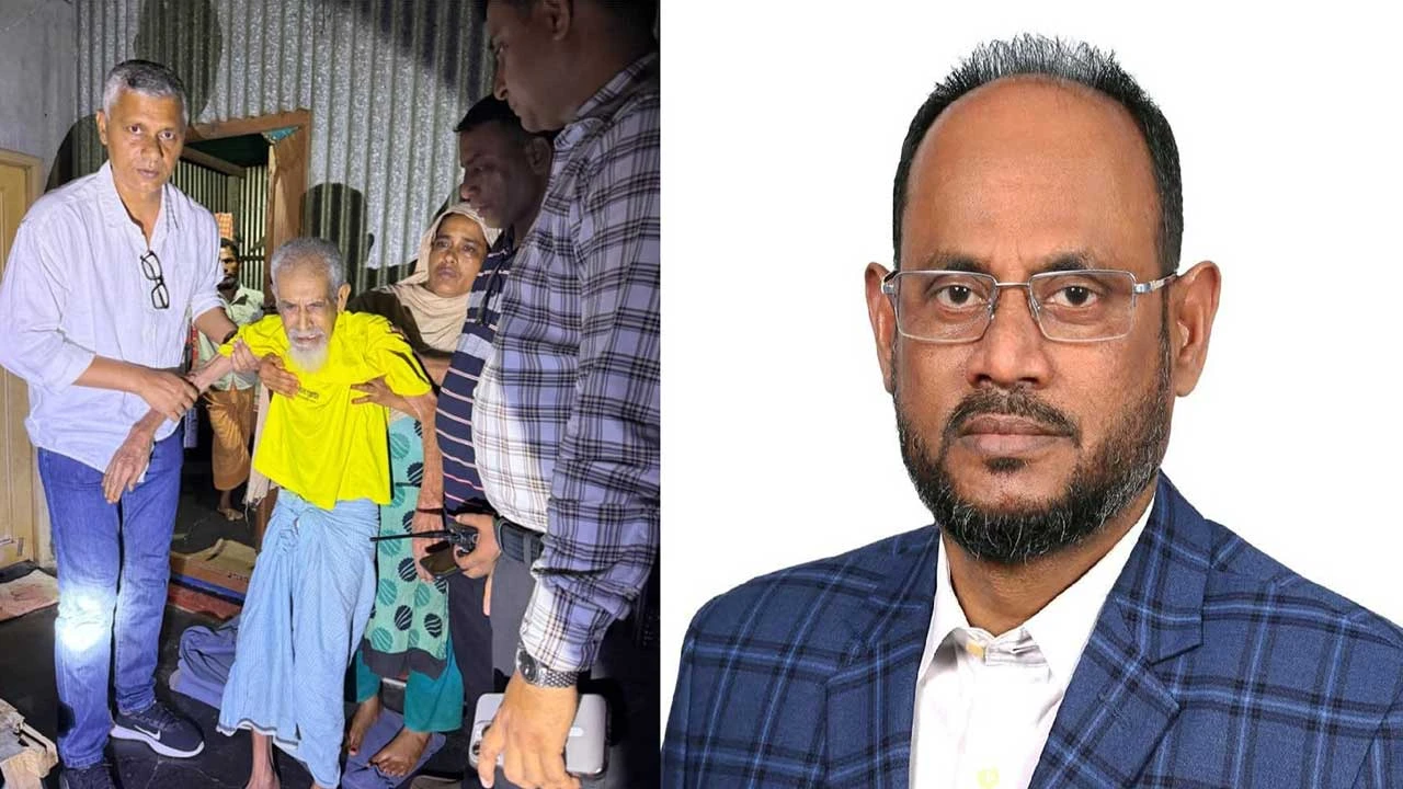 বৃদ্ধকে রাস্তায় ফেলে গেল স্বজনরা, উদ্ধার করে দায়িত্ব নিলেন প্রতিমন্ত্রী টুকু