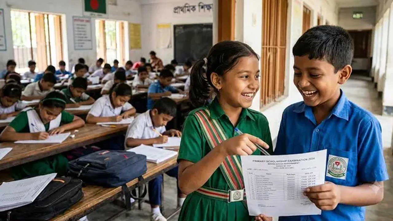 প্রাথমিকে বৃত্তি পেল ৭৯২৪৬ শিক্ষার্থী