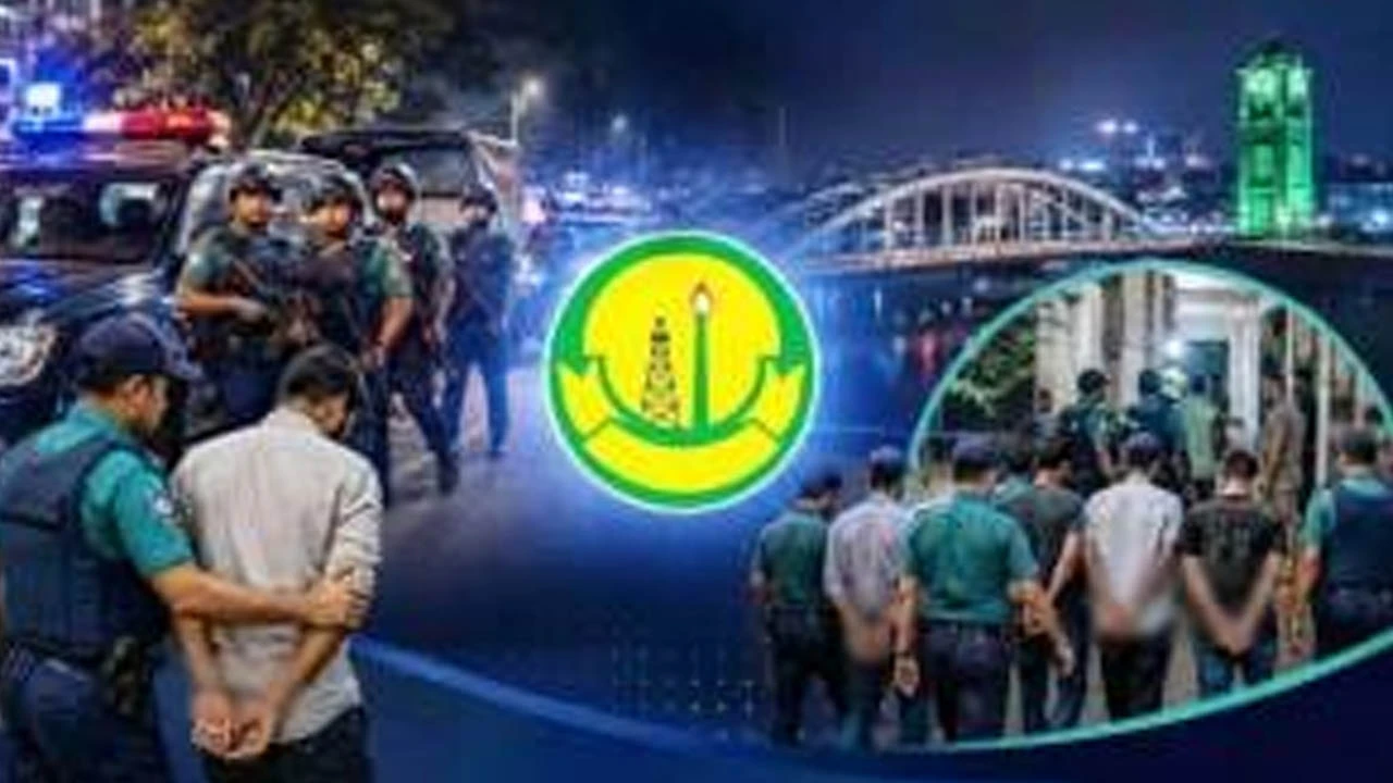 সিলেটে পুলিশের খাঁচায় ছাত্রলীগের ২০ নেতাকর্মী