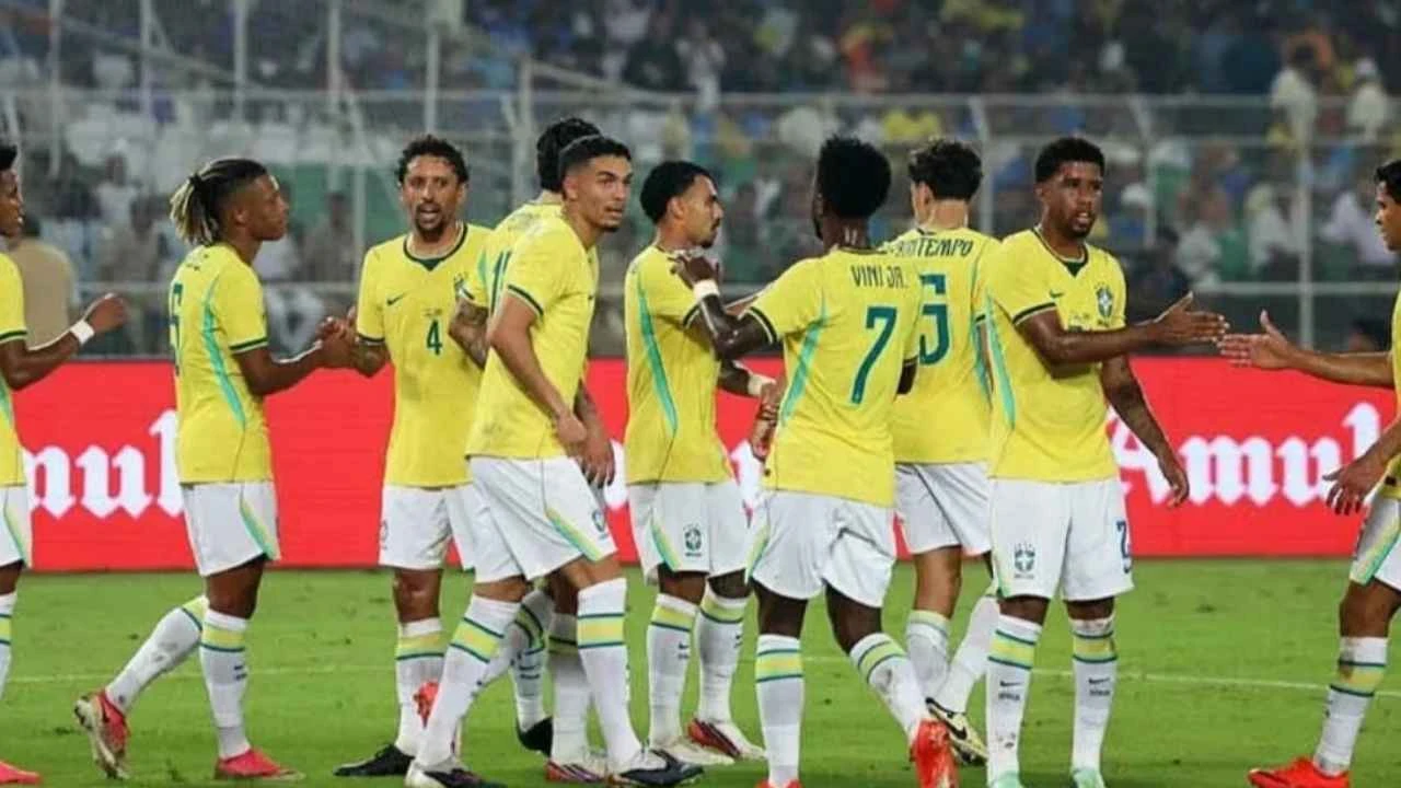 ভারতকে ৪-০ গোলে উড়িয়ে দিল ব্রাজিল