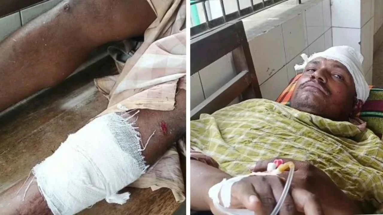 দৌলতপুরের চিলমারীতে মানববন্ধনে হামলার অভিযোগ
