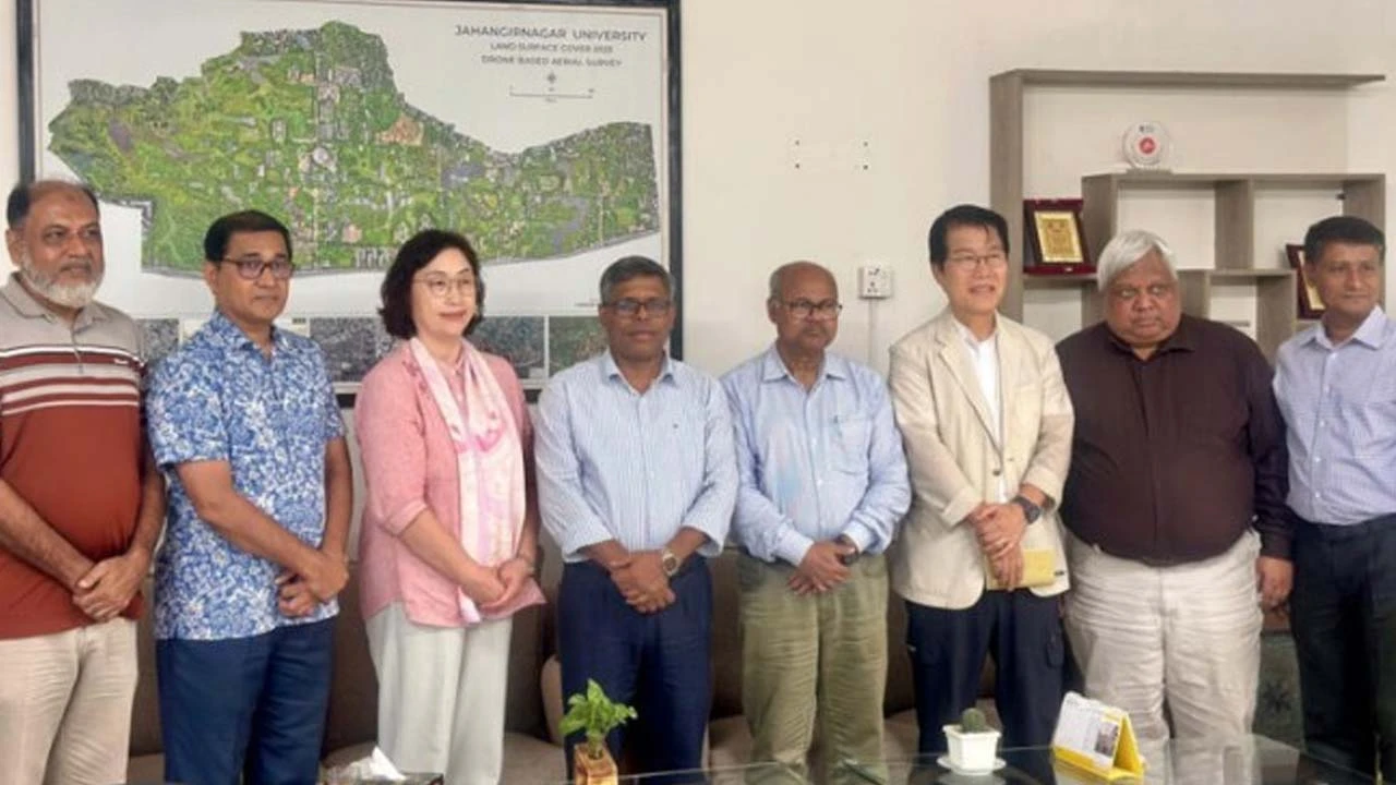 জাহাঙ্গীরনগরে কর্মশালা আয়োজনের প্রস্তাব কোরিয়া প্রতিনিধি দলের