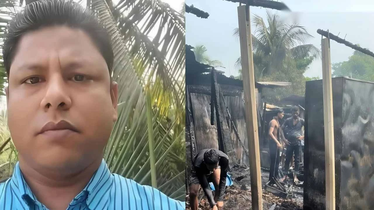 প্রতিবেশীর ঘর বাঁচাতে গিয়ে প্রাণ হারালেন সোহাগ