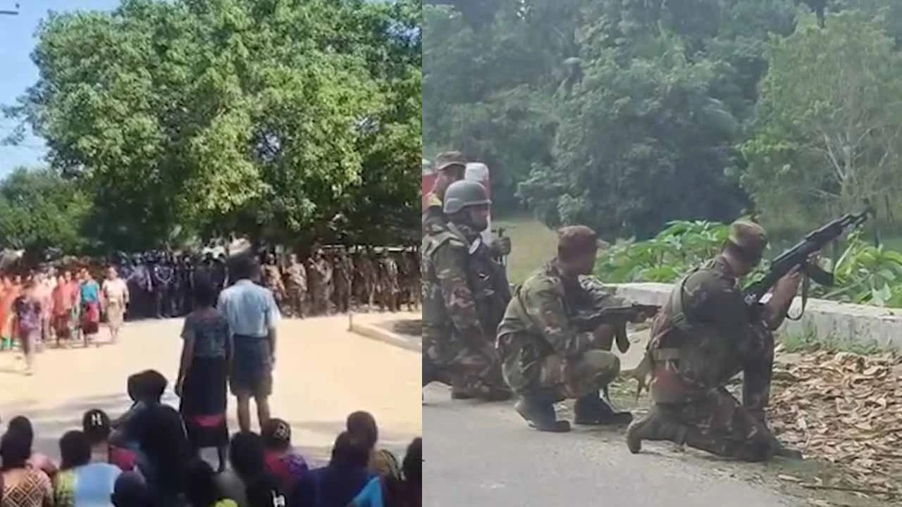 সাজেকে আইনশৃঙ্খলা বাহিনীর সঙ্গে সশস্ত্র গোষ্ঠীর গোলাগুলি