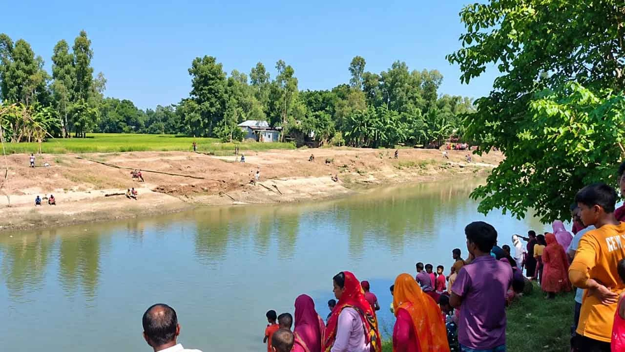 গাইবান্ধায় ঘাঘট নদীতে গোসলে নেমে যুবক নিখোঁজ