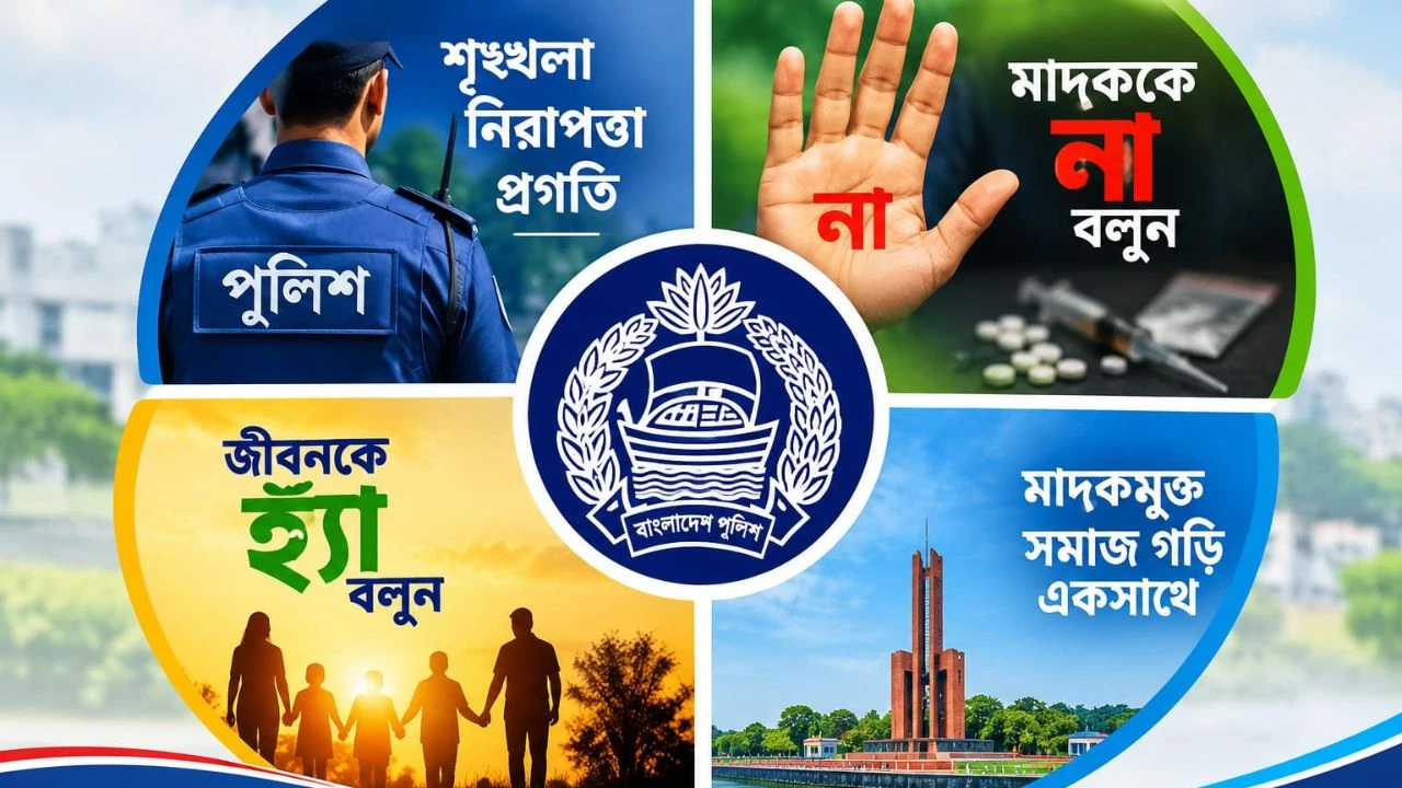 মাদকমুক্ত দিনাজপুর গড়তে নাগরিকদের সহযোগিতা চায় জেলা পুলিশ