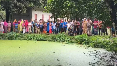 ভালুকায় পরিত্যক্ত পুকুরে অজ্ঞাত যুবকের মরদেহ উদ্ধার