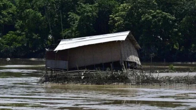 ভারতের আসামে বন্যায় মৃতের সংখ্যা বেড়ে ৯৫