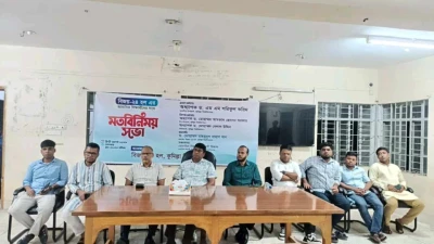 কুবির বিজয়-২৪ হলের আবাসিক শিক্ষার্থীদের সঙ্গে উপাচার্যের মতবিনিময়
