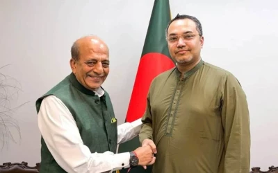 মাহদী আমিনের সঙ্গে দীনেশ ত্রিবেদীর বৈঠক