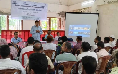 দুর্যোগে নারী-কিশোরীর নিরাপত্তায় ওরিয়েন্টেশন