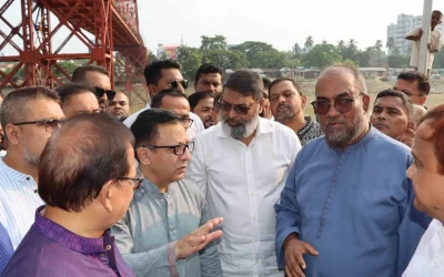 সিলেটে কিন ব্রিজের পাশে ঝুলন্ত সেতু করবেন বাণিজ্যমন্ত্রী