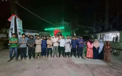 যুব উন্নয়ন অধিদপ্তরের নিয়োগ পরীক্ষা বাতিলের প্রতিবাদে জবিতে জকসুর বিক্ষোভ