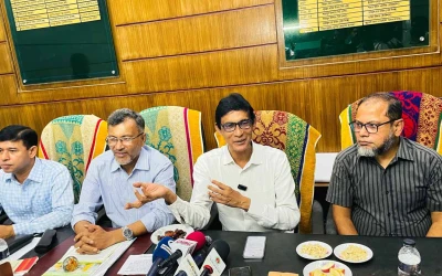 সাংবাদিকদের সঙ্গে ইবি অ্যালামনাই অ্যাসোসিয়েশনের মতবিনিময়