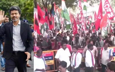 ইন্ডিয়া জোটের পাশে থালাপতি বিজয়, বিক্ষোভে যোগ দিল ‘টিভিকে’
