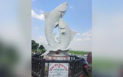 ঠাকুরগাঁওয়ের ঐতিহ্যবাহী বুড়ির বাঁধে চলছে মাছ ধরা উৎসব
