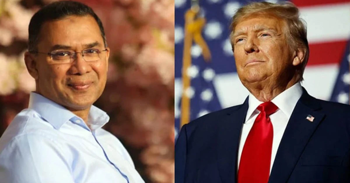 তারেক রহমানকে ট্রাম্পের অভিনন্দন, বাণিজ্যচুক্তি বাস্তবায়ন ও প্রতিরক্ষা চুক্তির আহ্বান