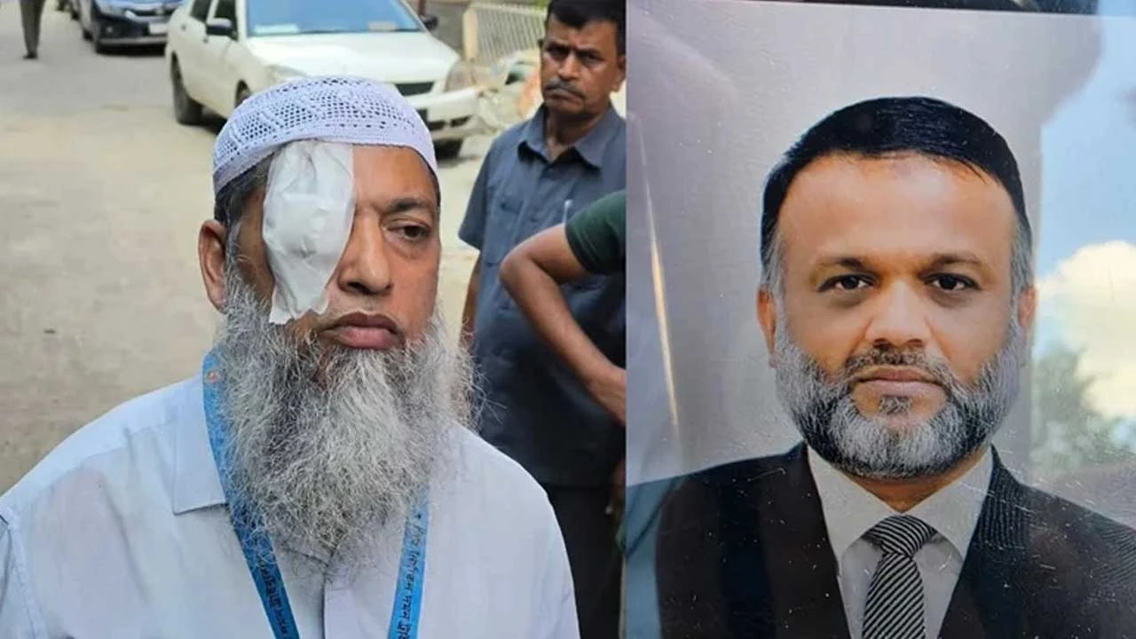 ঘুষি মেরে ড্রাইভারের চোখ ফাটিয়ে দিলেন বিচারক