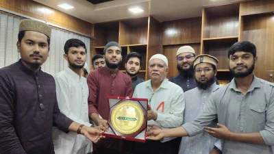 নবনিযুক্ত উপ-উপাচার্যকে বাংলাদেশ জমিয়তে তালাবায়ে আরাবিয়া'র সংবর্ধনা