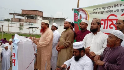 লালপুরে জামায়াতের গণমিছিল ও সমাবেশ