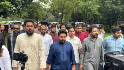 জুলাই স্মৃতি জাদুঘর পরিদর্শন করলেন এনসিপি নেতারা
