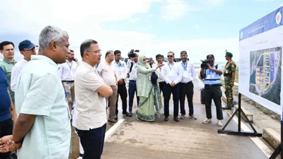 মাতারবাড়ি কয়লাভিত্তিক বিদ্যুৎকেন্দ্র পরিদর্শন প্রধানমন্ত্রীর
