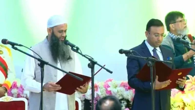 শপথ নিলেন ২ প্রতিমন্ত্রী