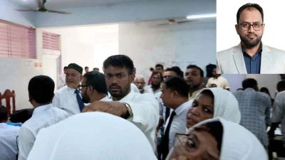 রংপুরে সাংবাদিক হেনস্থা ও নবীন আইনজীবীদের বিক্ষোভ