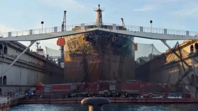 চীনে বিদেশি কার্গো জাহাজে ভয়াবহ আগুন, নিহত বেড়ে ২৫